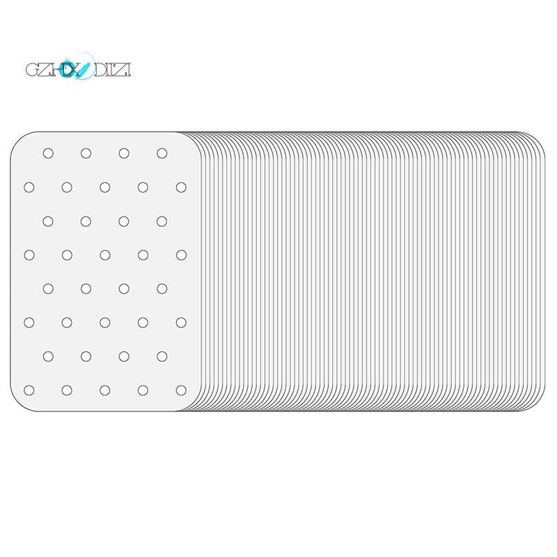 GzhxdiiziFryer Paper,Air Fryer Parchment Paper Liners สําหรับ Foodi Dual Air Fryer DZ201,DZ401 Air F