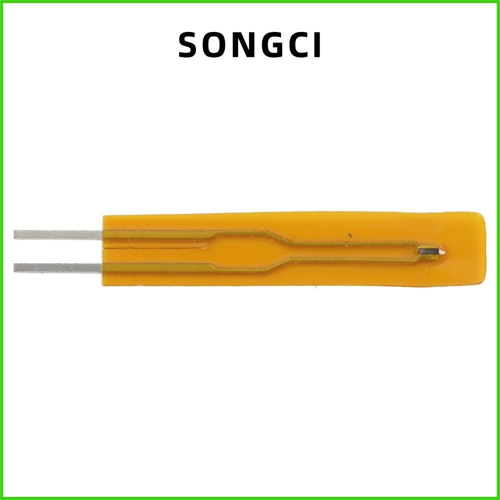 SONGCI 50PCS Thin Film Thermistor, MF55-103F-B3950-L25(10K 3950) 10K MF55 B3950 Thermistor, ทนทาน Pr