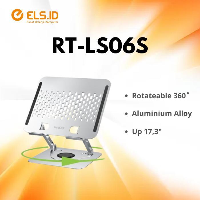 Robot RT-LS06S ขาตั้งแล็ปท็อปอลูมิเนียมอัลลอยด์หมุนได้ 360