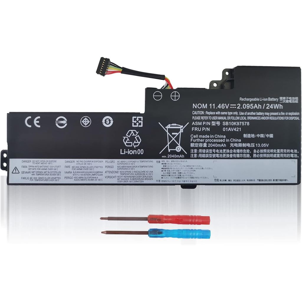 01AV421 01AV419 T470 T480 แบตเตอรี่ทดแทนสําหรับแบตเตอรี่ ThinkPad A475 A485 TP25 Series PC FRU 01AV4