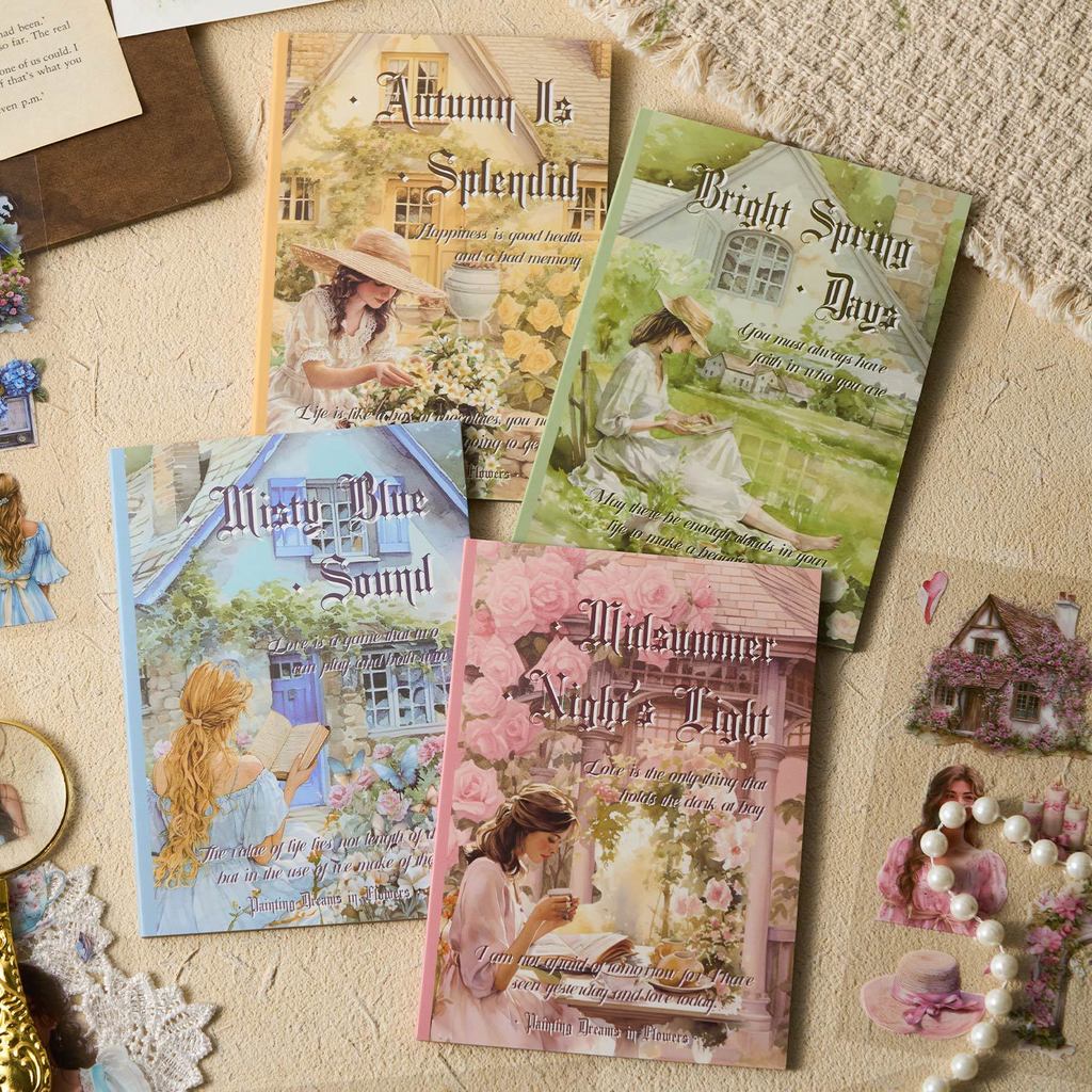Journamm 20 แผ่นสติกเกอร์ PET โปร่งใสสติกเกอร์ความงามหนังสือสําหรับ Journaling Art Junk Journal Planners DIY โน้ตบุ๊ค Collage อัลบั้มสติกเกอร์
