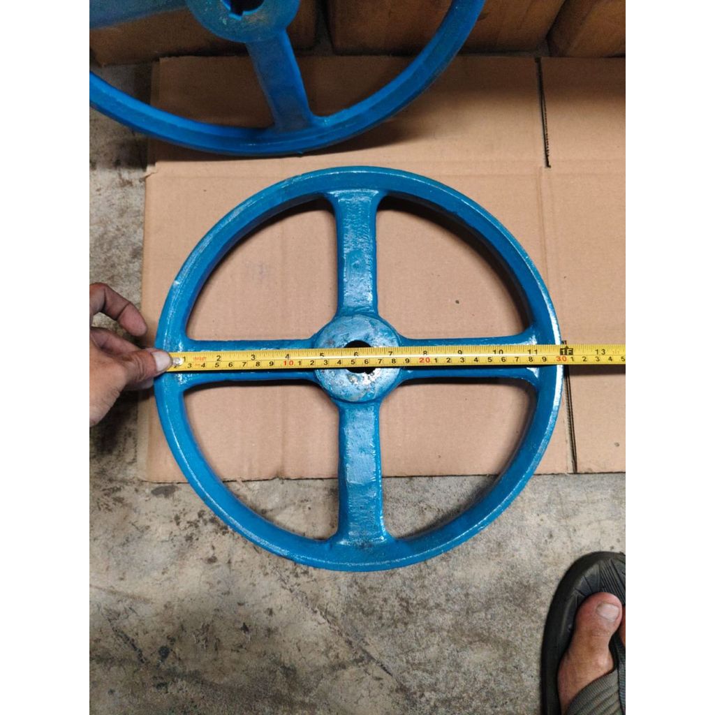 เหล็กหล่อ Pully B1 x 12" (30ซม.) เป็น 19,20,25,1",28,32,38 Diesel_Raja