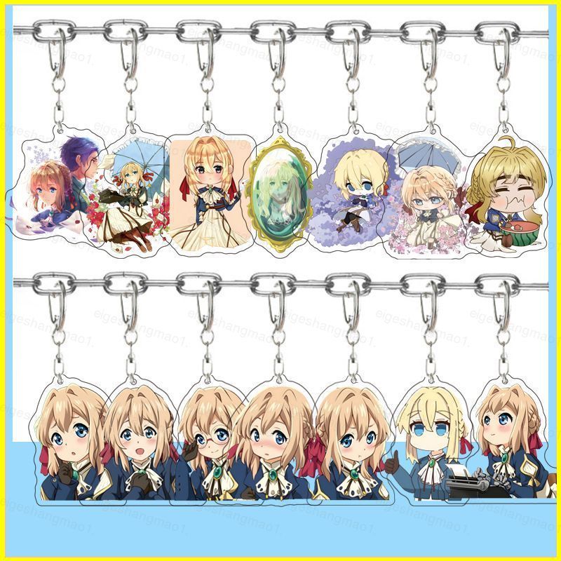 MG1 Violet Evergarden Eternity and the Auto Memory Doll acylic key holder พวงกุญแจห้อยกระเป๋า GM1