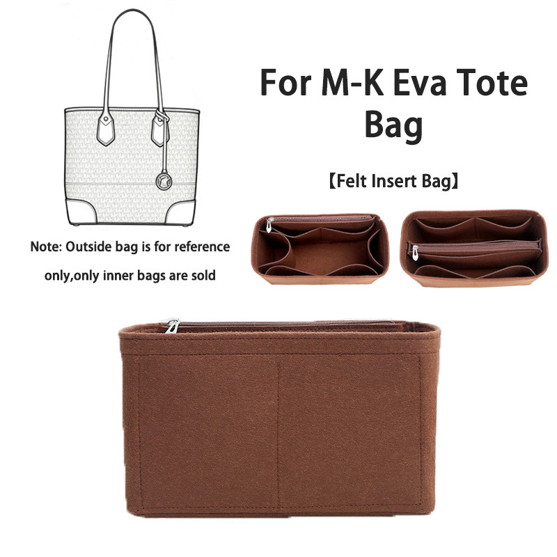 Yoomee Felt Ultra-Light กระเป๋าใส่ Organizer เหมาะสําหรับ MK Eva Tote Bag Travel Makeup Organizer Sh