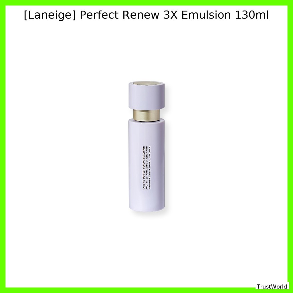 [Laneige] Perfect Renew 3X Emulsion 130ml / Hydrating, Elasticit by TrustWorld