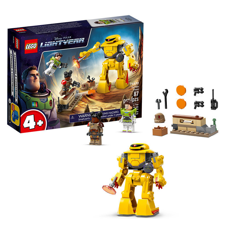 LEGO LEGO LEGO บล็อกตัวต่อประกอบของเล่น 76830 Buzz Lightyear Zyclops Big Chase Dinis ของขวัญ