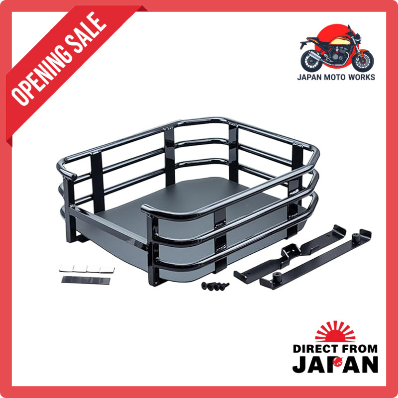 Kijima Super Cub 50/110 Cross Cub 50/110 Motorcycle Parts Rear Carrier Rack Steel Black 210-2784