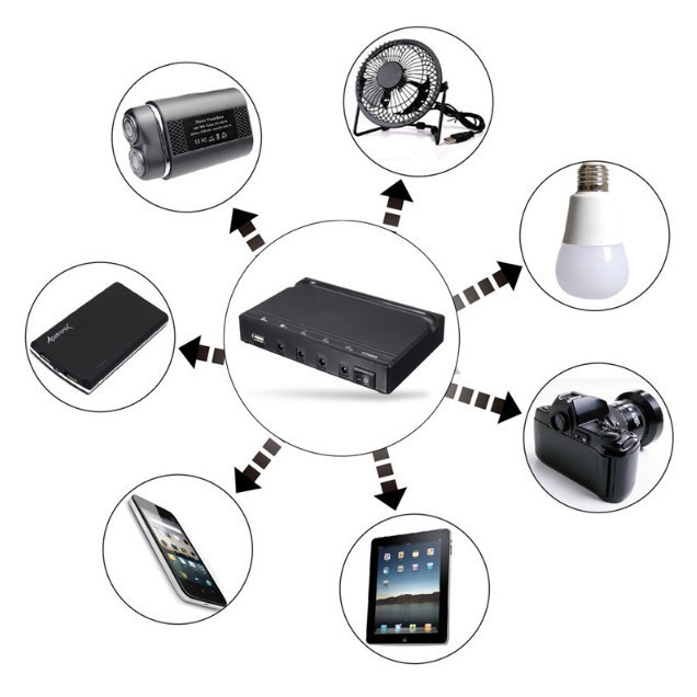 Generator Solar lighting system portable battery panels
