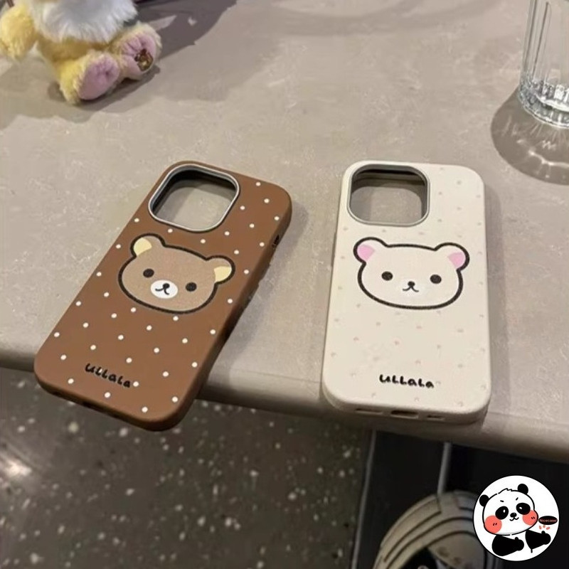 น่ารัก Rilakkumaเคสโทรศัพท์สําหรับOPPO A6 A5X A5 A5i Pro A80 A60 A40M A3 Pro A3X A79 5G 4GปกหนังPUการ์ตูนหมีInsสไตล์ปลอกนุ่ม ราคา ถูกที่สุด ดีลบีเคเค
