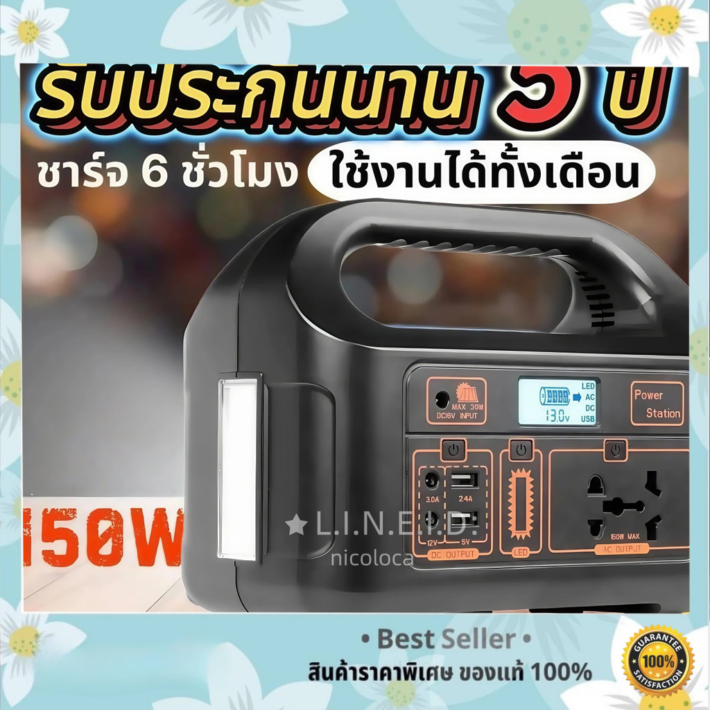 พาวเวอร์แบงค์ความจุสูง 400000mAh EVTOR ชาร์จเร็ว PD150W มีจอ LED