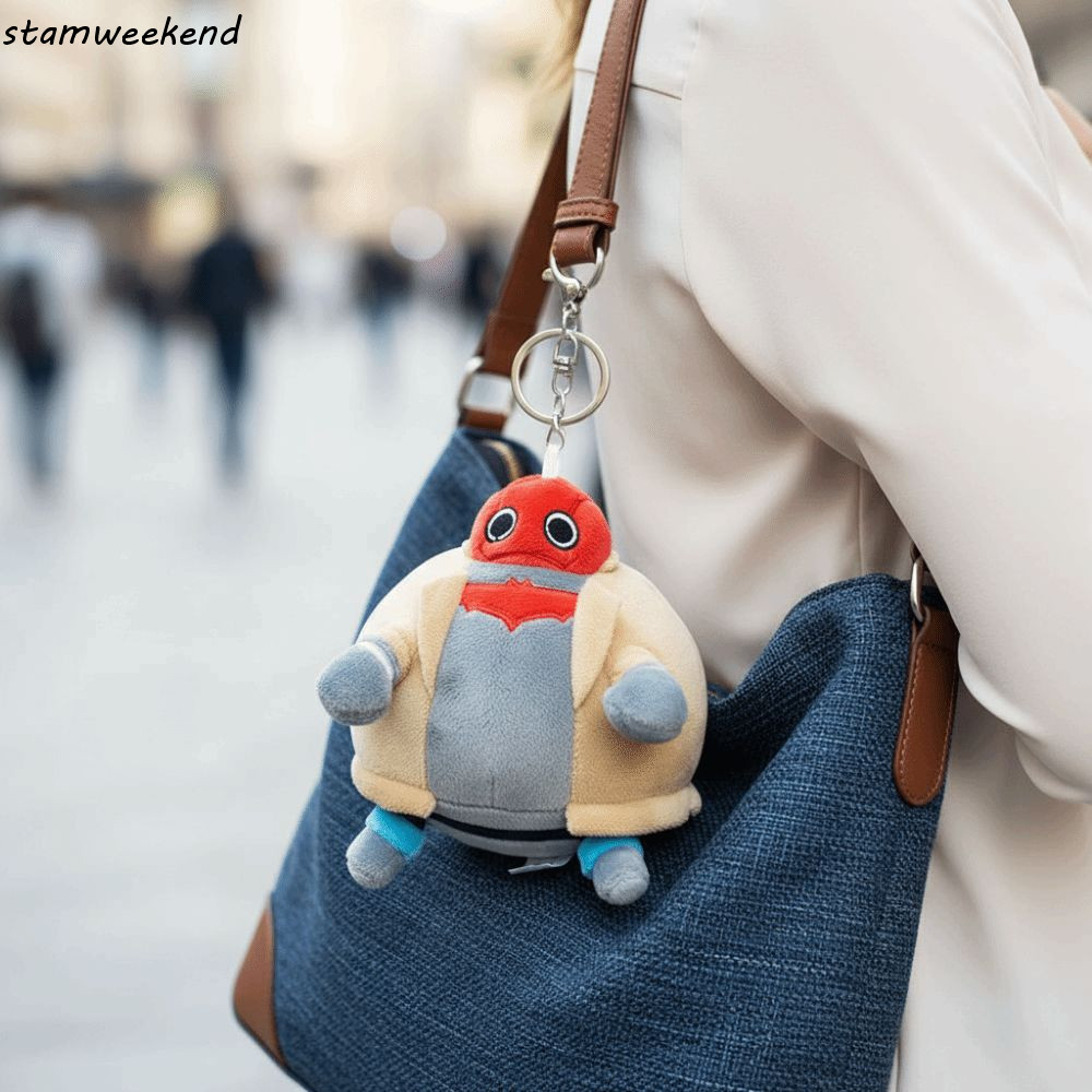 STAMWEEKEND ไขมัน Jason Todd ตุ๊กตาตุ๊กตาตุ๊กตาวัสดุนุ่มไขมัน Jason Todd จี้ Plush, Kawaii อะนิเมะอุ