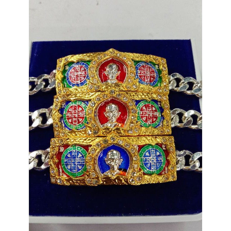 เลสหลวงพ่อรวยวัดตะโก รุ่น รวยทรัพย์แสนล้าน_ฟรีพร้อมกล่องรับประกันงานสวย