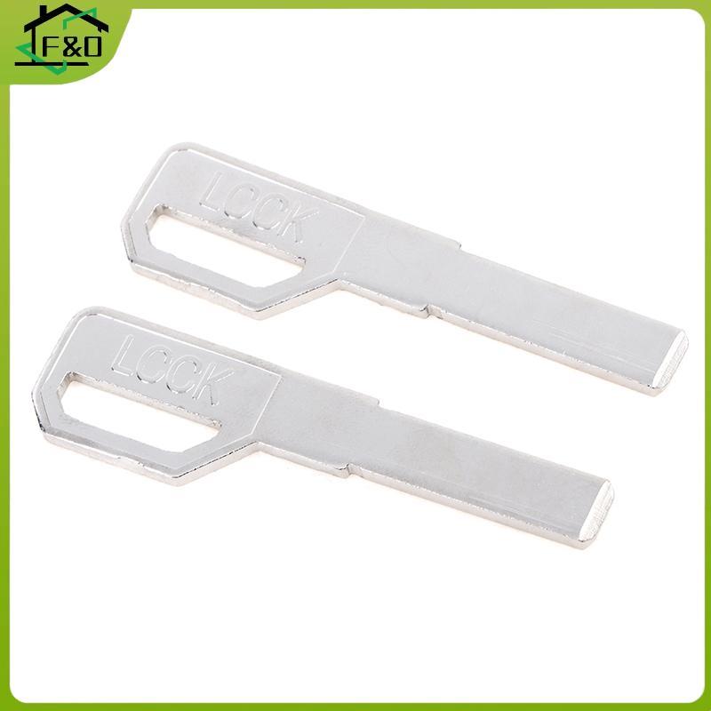 F&O 2PCS Key Embry ล็อคลายนิ้วมือรหัสผ่านล็อค Super D Key nk เหมาะสําหรับ Handle LOCK Flat Multi-track Light Board