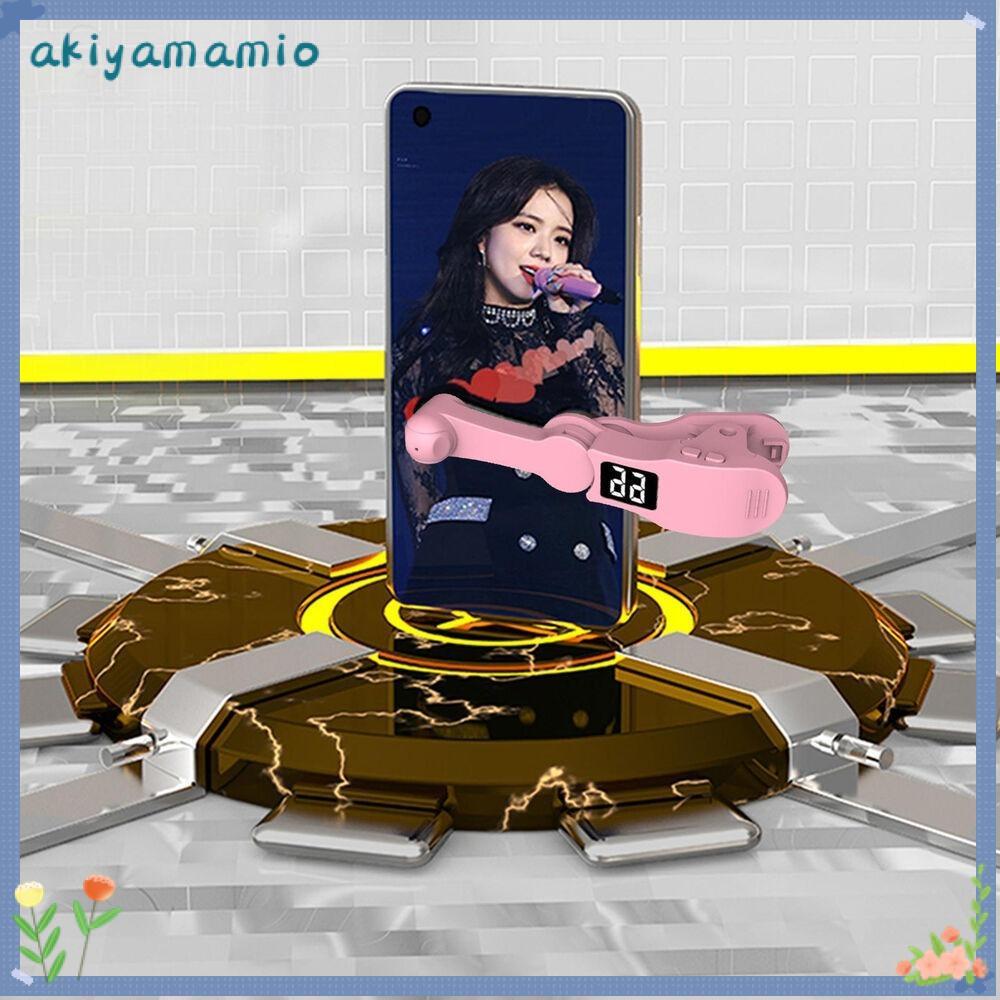 AKIYAMAMIO Auto Clicker Tapper Liker, โทรศัพท์มือถือทางกายภาพไฟฟ้า Auto Screen Click, ต่อ Fast Click