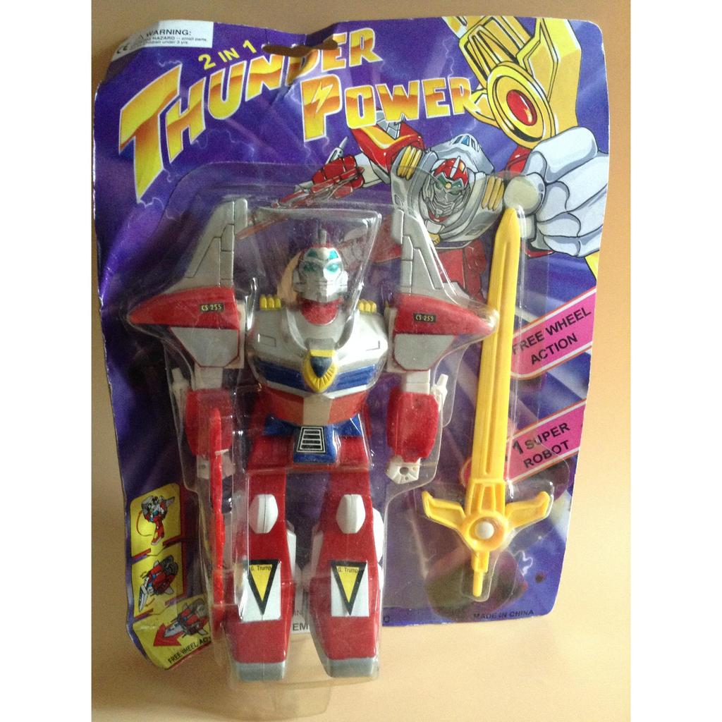 ในประเทศ Old D Nostalgic Out of Print Transformers Macross 90s Toy Old Robot Brave