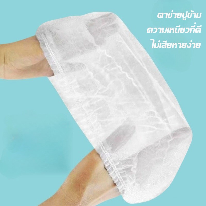 ฝาครอบไม้กวาดแบบใช้แล้วทิ้ง 100/200/300 /500 ชิ้น การทำความสะอาดผมบนพื้น เครื่องกำจัดฝุ่นไฟฟ้าสถิต ทนทานและพกพา ผ้าไม่ทอ - รูปที่ 3