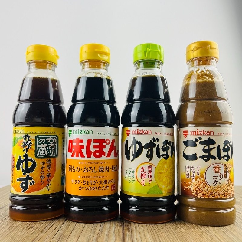 น้ำสลัด MIZKAN อิมพอร์ตญี่ปุ่น รสส้ม/งา/ยูซุ/เปรี้ยวหวาน
