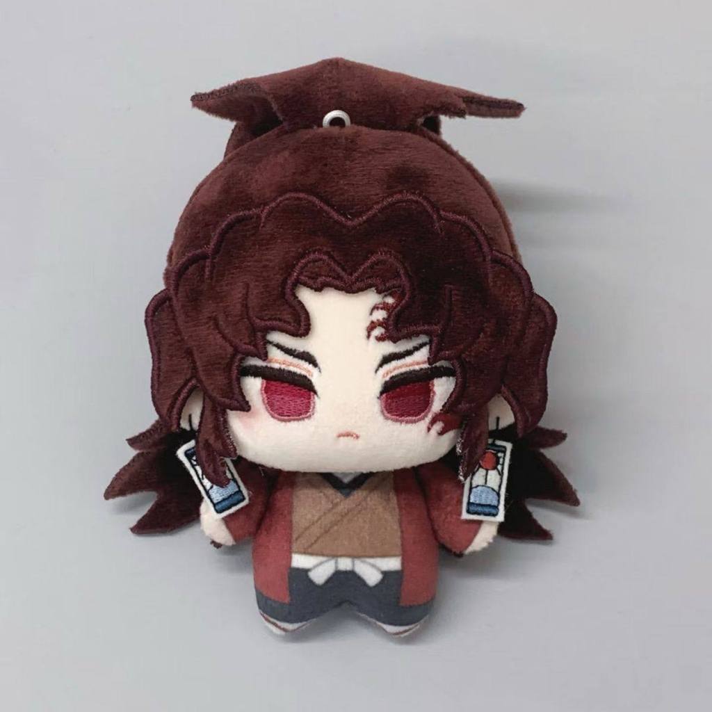 Demon Slayer Hashira Set - Giyu Muichiro Yoriichi Kyojuro 10cm Cotton Doll Plush - ของขวัญสะสมสําหรั