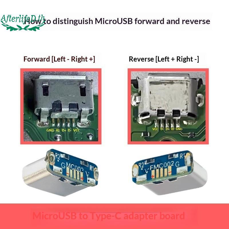 AF M85K USB Connector Type C USB 2.0 Data Transfer Data Power Adapter DIY Repair Adapte การปรับเปลี่