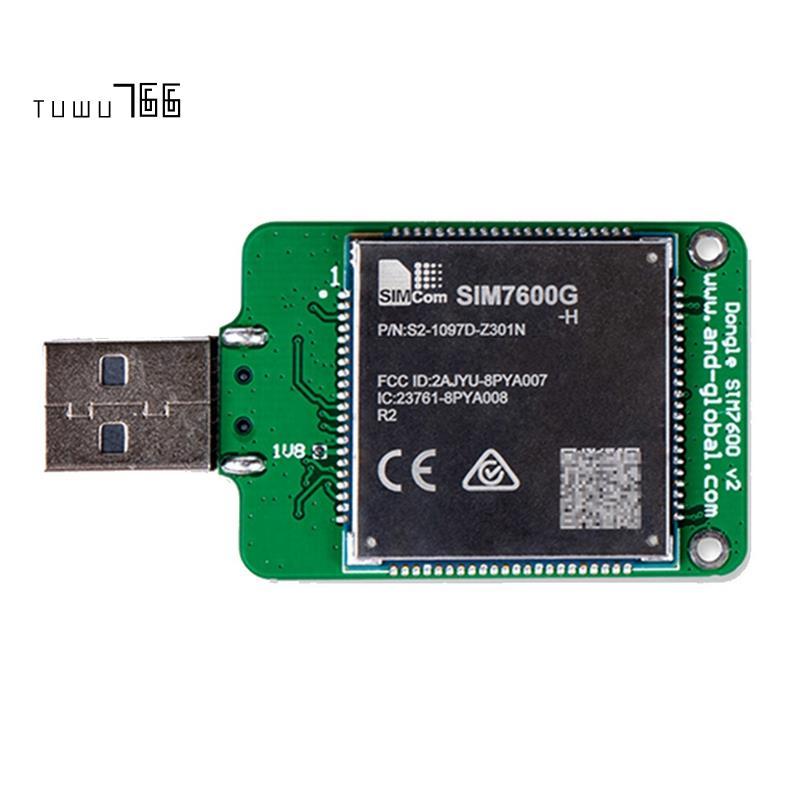 [tuwu766]SIMCOM SIM7600G H USB Dongle HSPA+ GSM GPRS EDGE UMTS LTE 4G Cat4 โมดูลสําหรับ SIM7600 SIM7