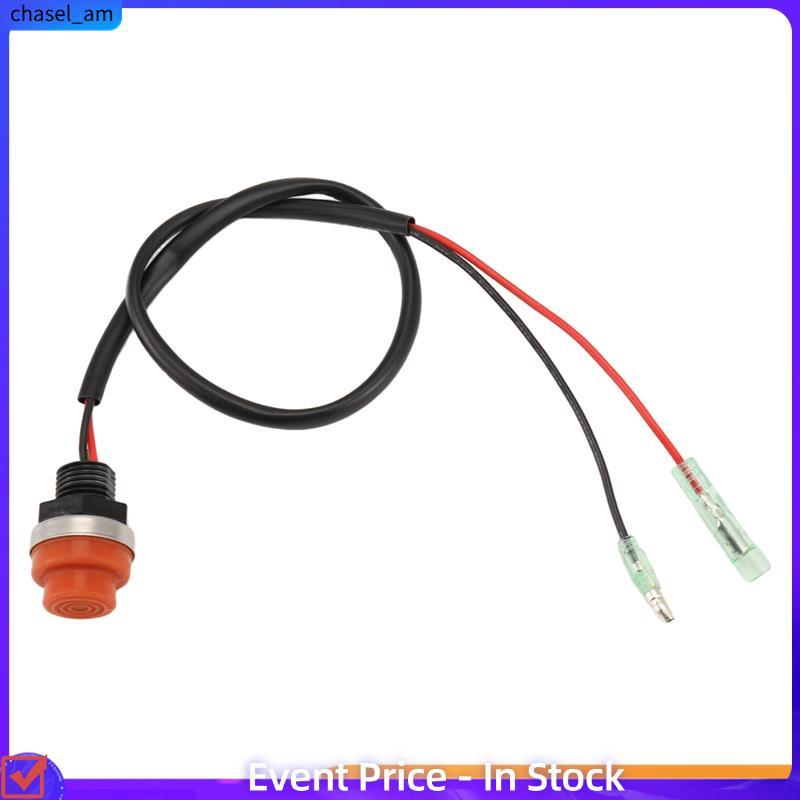 chase11Universal Boat Outboard Motor Kill Switch Keyless Push Button , ใช้งานได้สําหรับการจัดส่งทั้ง
