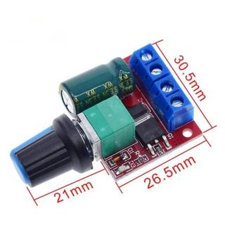 1 ชิ้น ตัวควบคุมความเร็วมอเตอร์ DC PWM สวิตช์ปรับความเร็ว 5V-35V ฟังก์ชันสวิตช์ 5A ตัวลดแสง LED