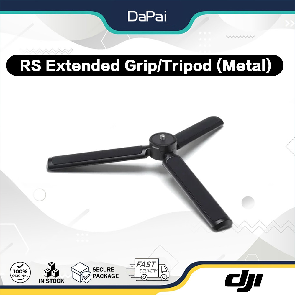 DJI Extended Grip/ขาตั้งกล้อง (โลหะ) เชื่อมต่อกับ DJI RS 4 Pro/RS 4/RS 3 Mini/RS 3 Pro/RS 3/RS 2/RSC