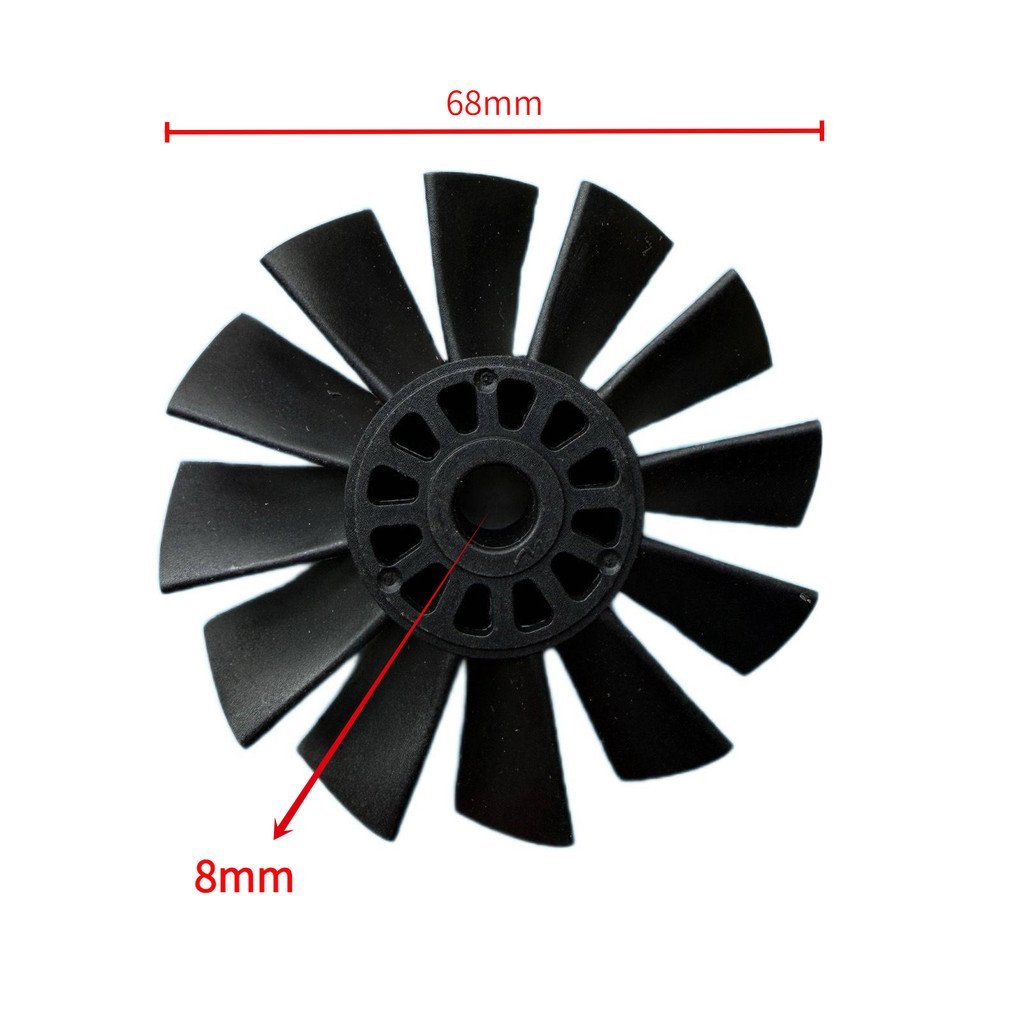 Turbo ทนทาน Handao ใบมีดใบพัด 7068 มม.Universal Handao Blower ใบมีดวัสดุ Circuit พัดลมหนาไฟฟ้าไนลอนคู่