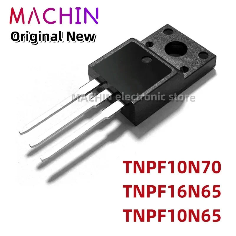 5 ชิ้น TNPF10N70 TNPF16N65 TNPF10N65 TO220F ทรานซิสเตอร์เอฟเฟกต์ภาคสนาม