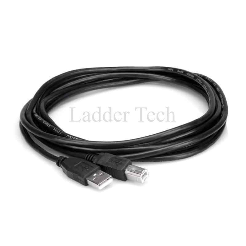สายเคเบิล PLC Keyence การเขียนโปรแกรม USB KV-3000 KV-5000 KV-7000 KV-8000 Nano Series USB Type B