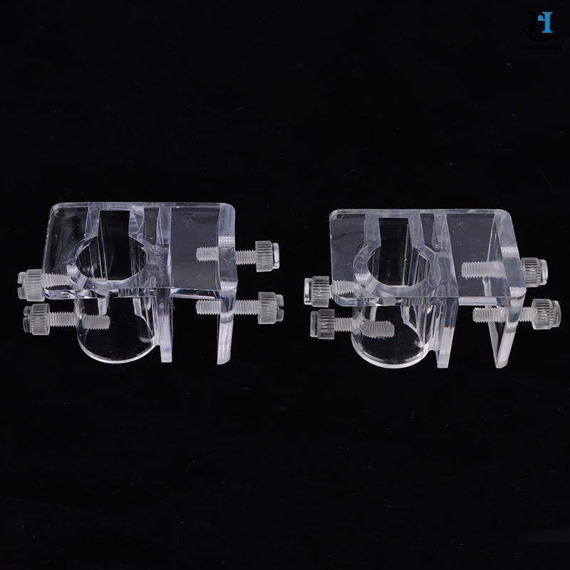 [GA] Aquarium Water Inlet Outlet Fixing Clip Fixture Clamp สําหรับถังปลา Feeding Hose Clamps Water H