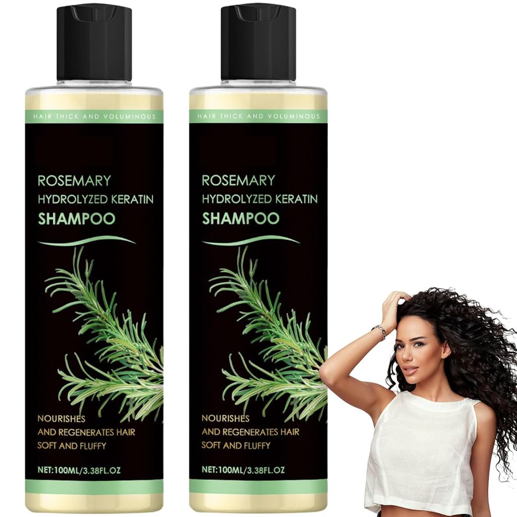 Rosemary Hydrolyzed Keratin Shampoo,Rosemary Shampoo สําหรับการเจริญเติบโตของเส้นผม,Best Organic Sha