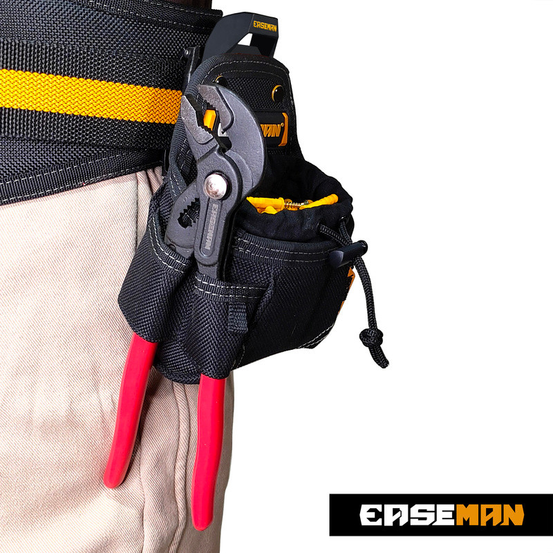 American EASEMAN กระเป๋าเครื่องมือสําหรับงานหนัก Quick-Hanging Dismantling ช่างไฟฟ้ากระเป๋าคาดเอวมัลติฟังก์ชั่นหนากระเป๋าเครื่องมือซ่อมเข็มขัด ราคา ถูกที่สุด ดีลบีเคเค แกลเลอรีภาพที่ 4