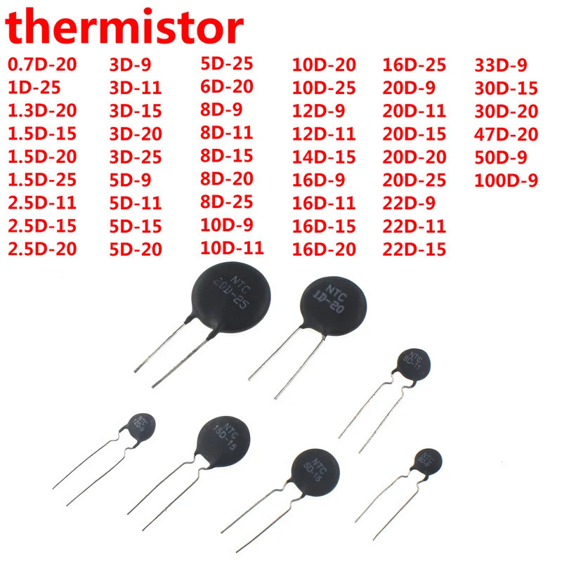 100/50/20/10ชิ้นเทอร์มิสเตอร์10d-11 3d-9 5d-9 8d-9 20d-9 33d-9 16d-15 20d-20 30d-20 3d-20 6d-20 3d-2