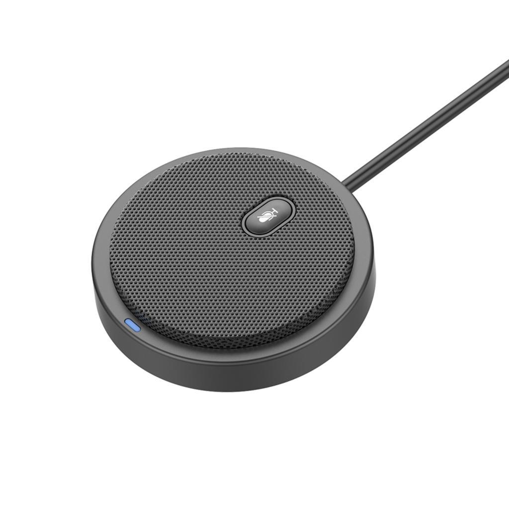 Homy UM02 USB Omni-directional Condenser Microphone Mic for Meeting Business Conference Computer Des