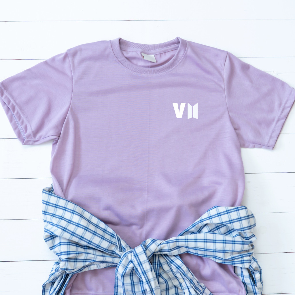 BTS V Bias Minimalist เสื้อ Kim Taehyung Bias เสื้อ BTS Army Fanmade คอนเสิร์ตเสื้อ Unisex