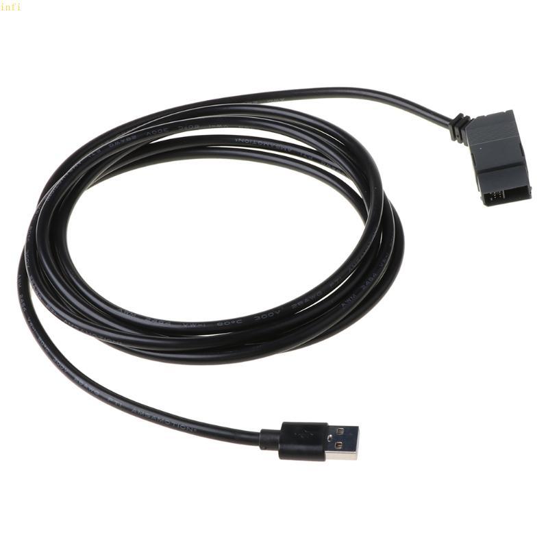 Infi สายการเขียนโปรแกรมแยก USB สําหรับ Siemens LOGO Series PLC สาย USB-LOGO 6ED10
