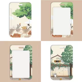 🐱🏠ลายลูกแมว ซองการ์ด ABS เคสแข็งแมว สำหรับบัตรนักเรียนและบัตรรถเมล์ใช้ได้สองแบบ🎀