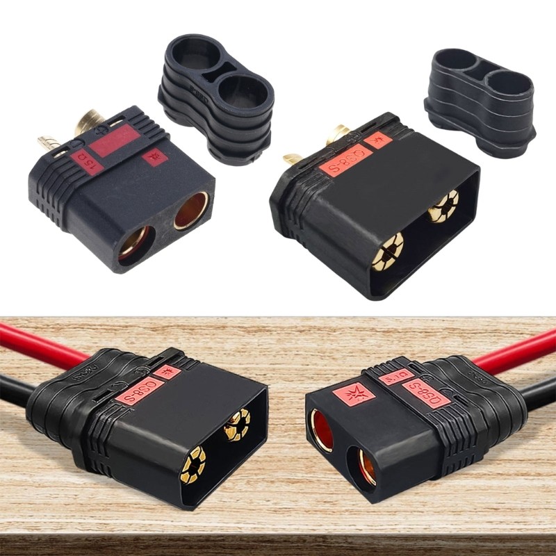 RUN QS8-S Connector ชายหญิง Antispark Connector สําหรับรีโมทคอนโทรล Charger Connector สําหรับรีโมทคอ
