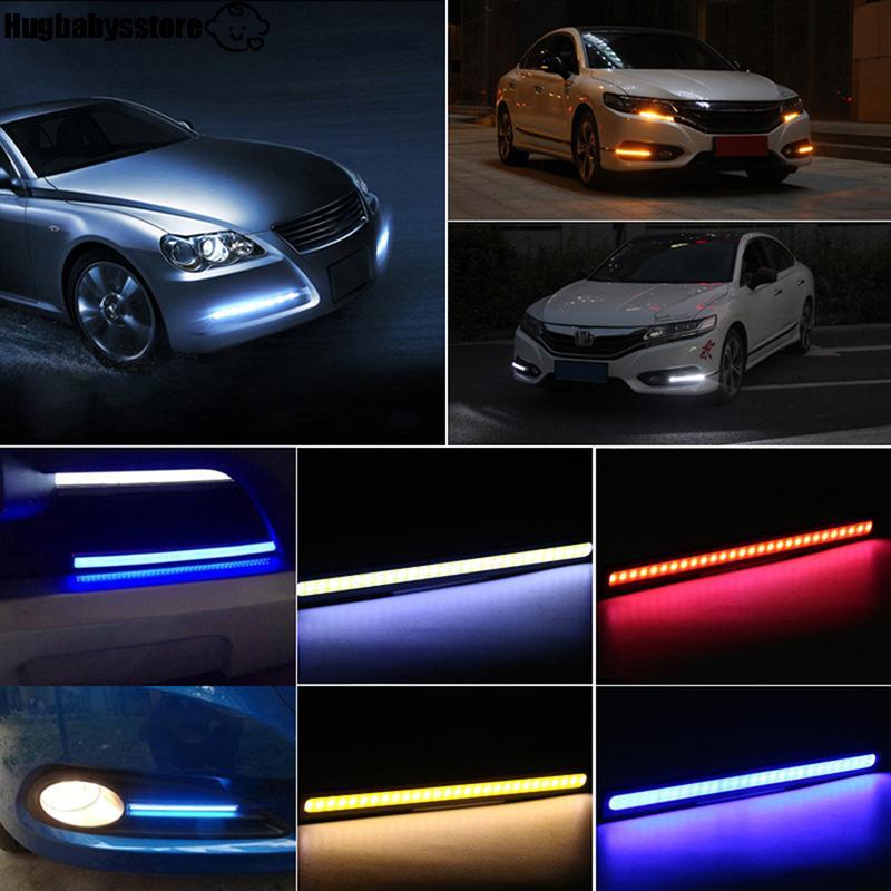 [Hugbabys-t] 1x Universal 17 ซม.รถ LED Light Bar Rod ไฟวิ่งกลางวันรถกันน้ํา LED