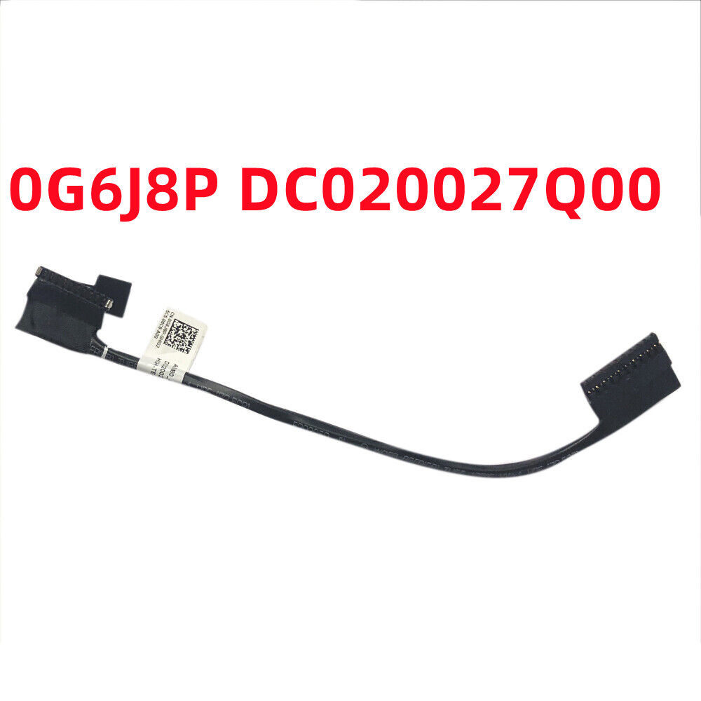 Dell Latitude E5570 M3510 ADM80 สายแบตเตอรี่สายแบน 0G6J8P 020027ถาม00