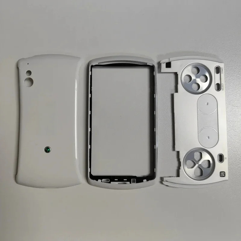 ฝาหลังแบตเตอรี่กรอบด้านหน้าสําหรับ Sony Ericsson Xperia Play Z1i R800 R800i Housing