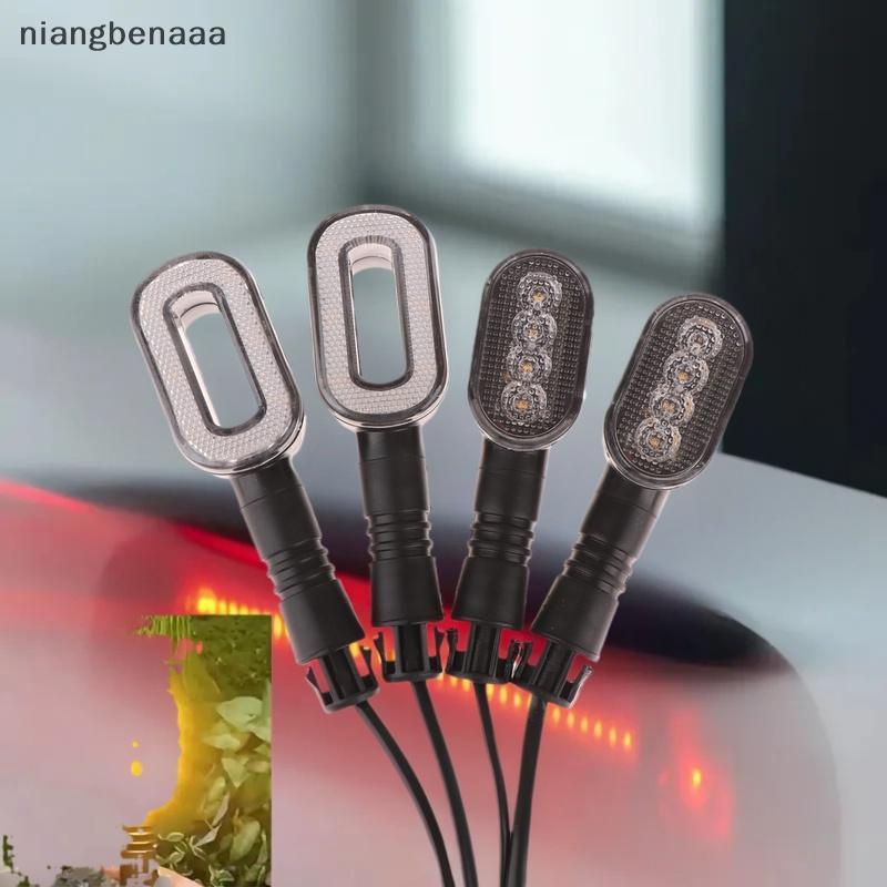 niangbenaaa ไฟท้ายจักรยานพร้อมแตร 2 ชิ้น รองรับ 36V/48V/60V/72V