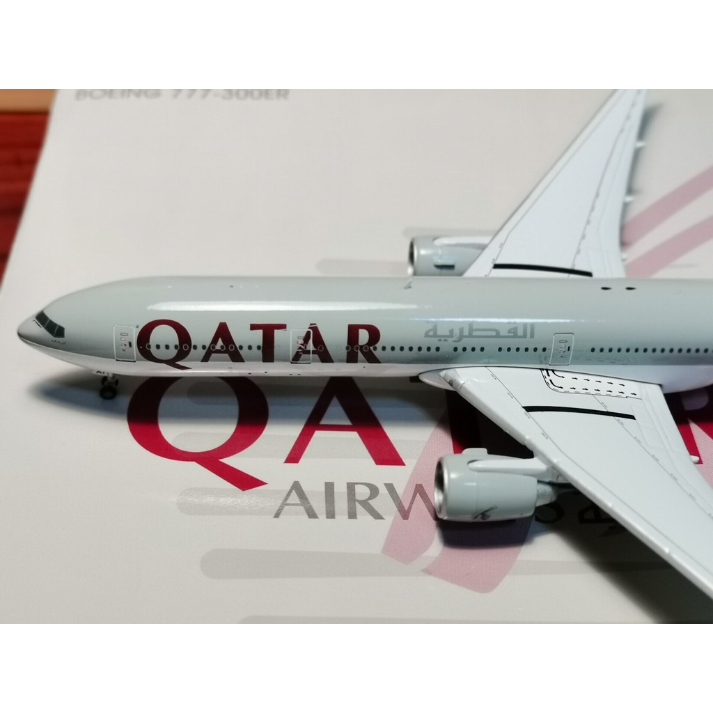 #1:: : รุ่น 400#JC卡塔尔航空B777- 300ER A7-