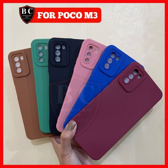 POCOPHONE M3 CASE - SOFTCASE PRO CAMERA XIAOMI POCOPHONE POCO M3 - BC88