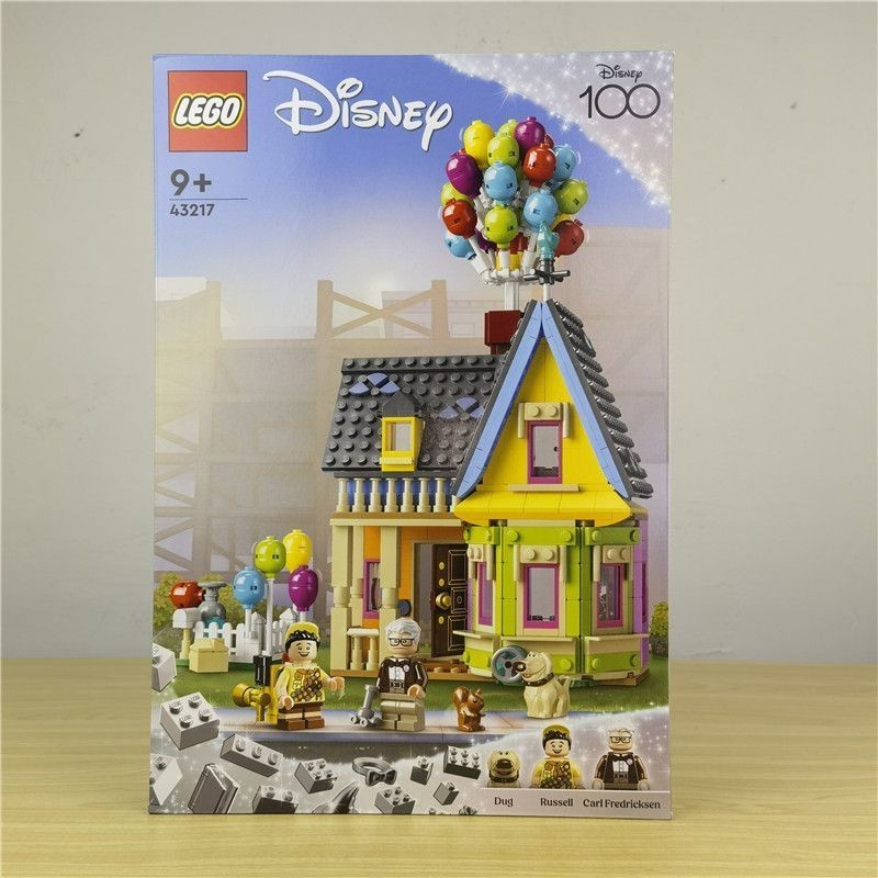 เลโก้บล็อกตัวต่อ 43217 Flying House เดินทางไปรอบๆ Disney Girl House ประกอบของเล่นเพื่อการศึกษา 01000