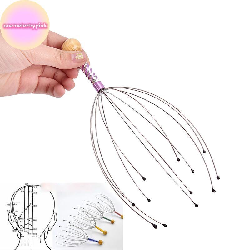 ONEPINK New Head Ne Scalp Massage Massage Tool ความเครียด .