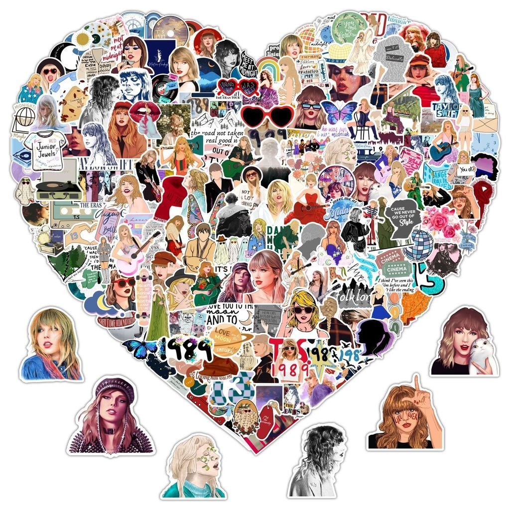 200 แผ่น Taylor Swift Taylor Swift Taylor Swift สติ๊กเกอร์สติ๊กเกอร์กันน้ําโทรศัพท์มือถือกระเป๋าเดิน