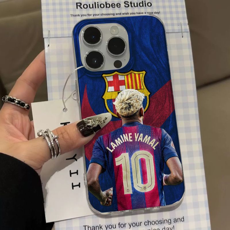 โทรศัพท์มือถือ Soft Case No. 10 Football Star เหมาะสําหรับ iPhone 16Pro 13ProMax อินเทรนด์ 15Plus 12 บุคลิกภาพ 11Promax 17PRO Cool 14plus 15pro กันกระแทกกันกระแทกป้องกันกรณี