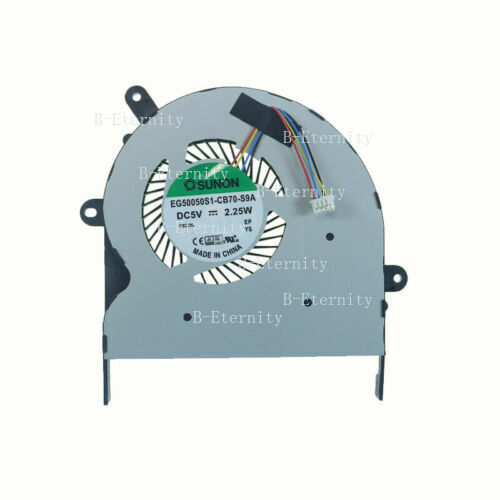 พัดลมระบายความร้อนแล็ปท็อป EG50050S1-CB70-S9A 13NB0E50M02011 DC5V 2.25W 4Pin
